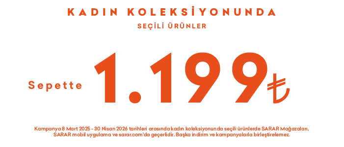 Seçili Kadın Ürünlerinde Tek Fiyat 1.199,99 TL