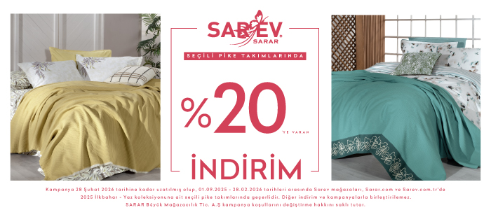 Seçili Pike Takımlarında %20' ye Varan İndirim