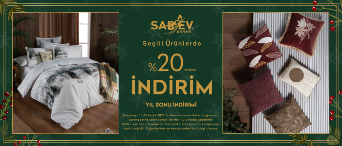 Seçili Sarev Ürünlerinde %20 İndirim