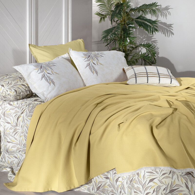 Adrian Pike Takımı Tek Kişilik Sarı Bej - SAREV