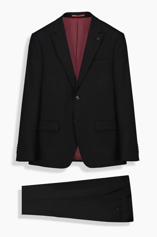 Artemis Resta Slim Fit Siyah Takım Elbise - INTERVIEW