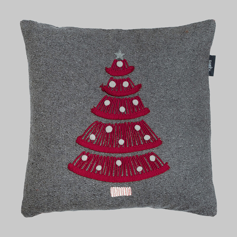 Arturo Gri Kırlent 45X45 - SAREV