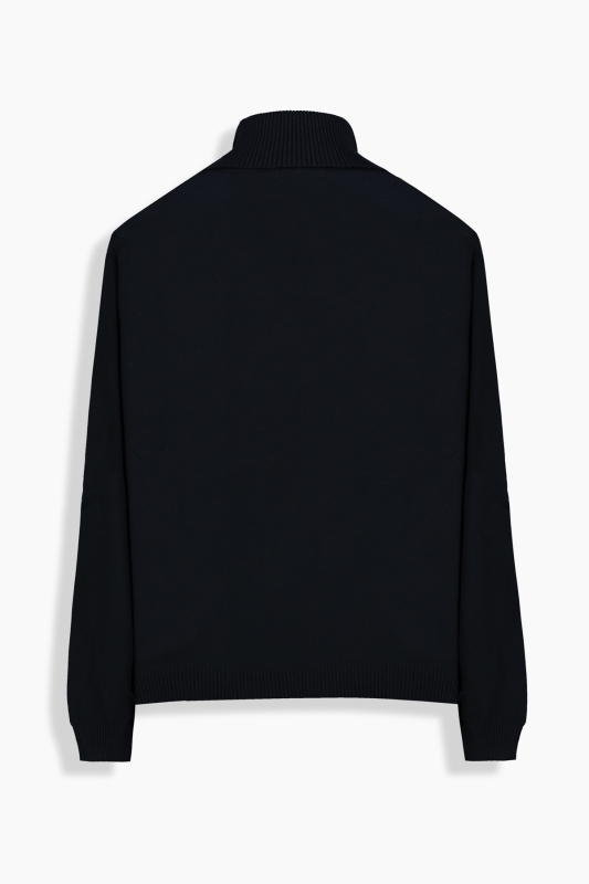 Chic Tam Balıkçı Siyah Triko - SARAR WOMAN