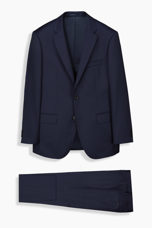 Jam Saxon Regular Fit Lacivert Yün Takım Elbise - SARAR PREMIUM