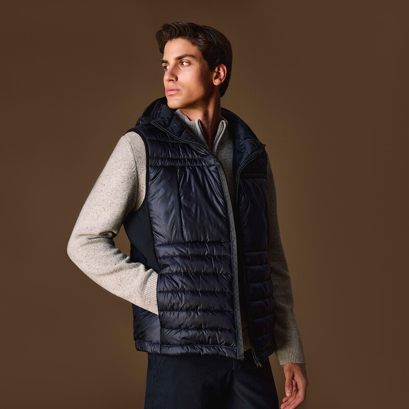 Komodo Kapitone Lacivert Yelek - INTERVIEW