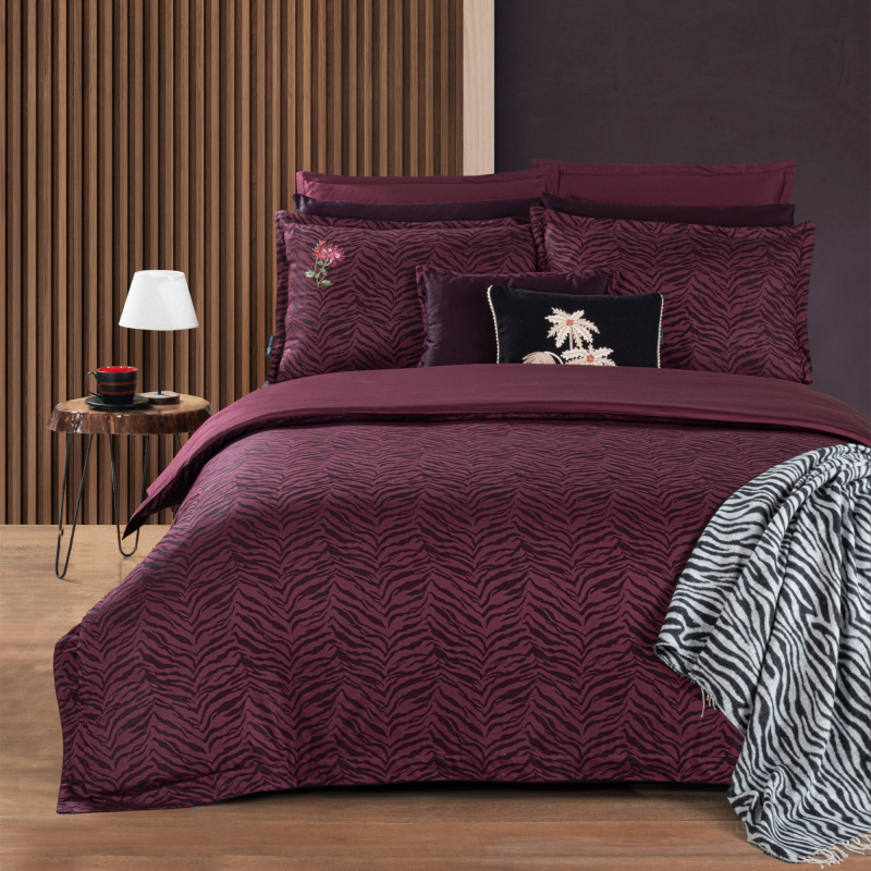 Luinda Pamuk Saten Nevresim Takımı King Size - SAREV