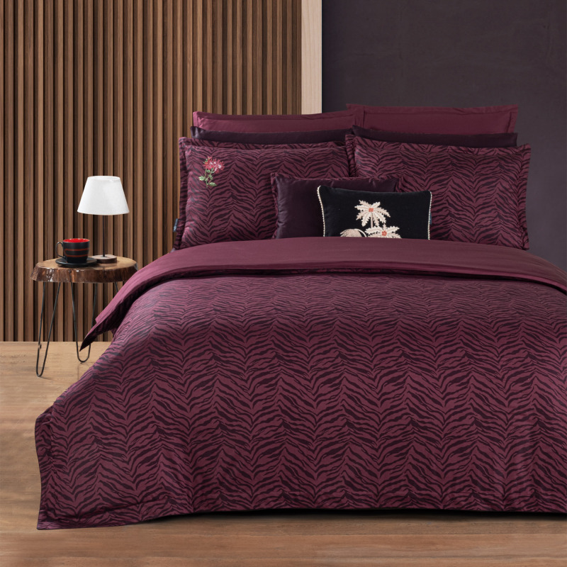 Luinda Pamuk Saten Nevresim Takımı King Size - SAREV