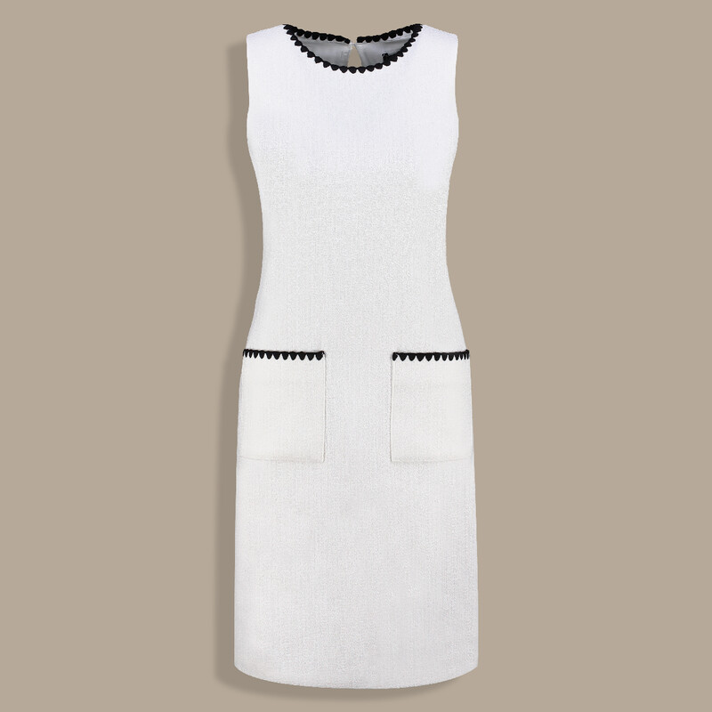 Desude Ekru Elbise - SARAR WOMAN