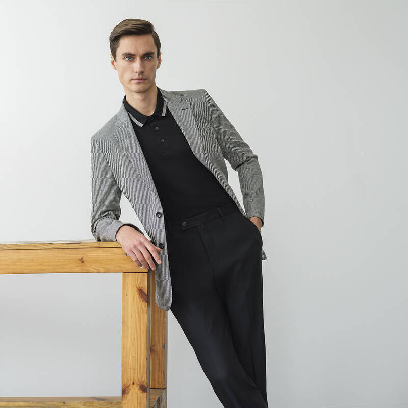 SARAR - SİYAH SAXON PANTOLON